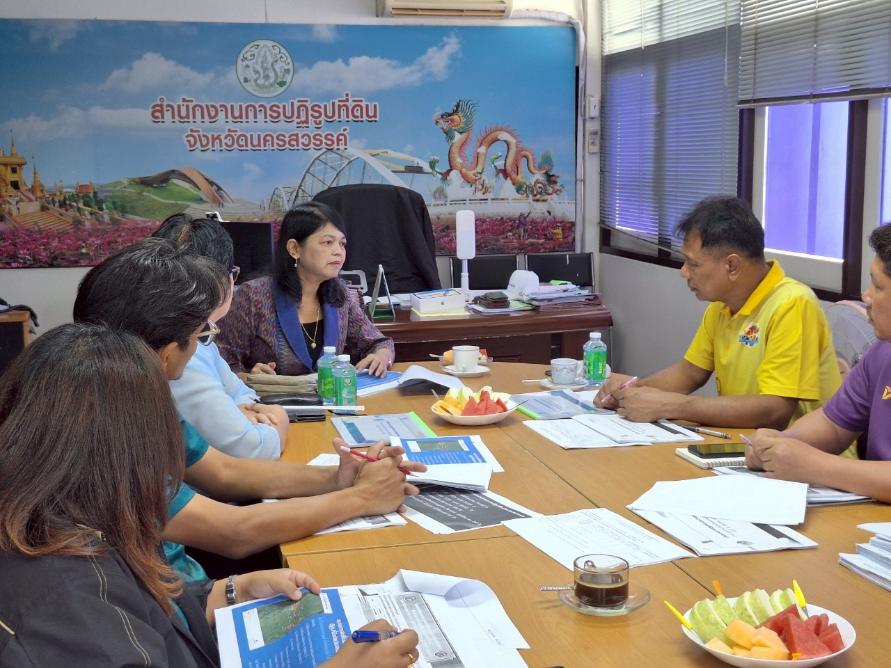 title - หัวหน้าผู้ตรวจราชการ ส.ป.ก. ประชุมตรวจราชการและติดตามความก้าวหน้าผลการดำเนินงานตามแผนการตรวจราชการของผู้ตรวจราชการ ส.ป.ก. ประจำปีงบประมาณ พ.ศ. 2568 รอบที่ 2 เขตตรวจราชการที่ 18 จังหวัดนครสวรรค์